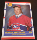 1990-91 Score First Round Draft Choice Turner Stevenson Rookie RC #426