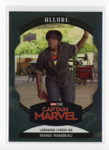 LASHANA LYNCH AS MARIA RAMBEAU 2022 UD Marvel Allure #91 STORM VARIANT 158/199