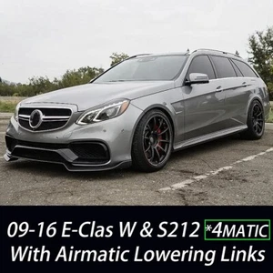 FOR 2010-2016 MERCEDES E63 E550 W212 S212 4MATIC AIRMATIC LOWERING LINKS KIT ROD - Picture 1 of 9
