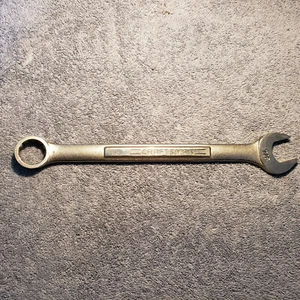 Nos Craftsman 7/8 Zoll Kombinationsschlüssel Serie VA Modell 44703 Made in USA Vintage - Bild 1 von 11