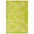 Kaleen Rugs Origami Area Rug, Lime Green, 2'x3' - ORG04-96-23