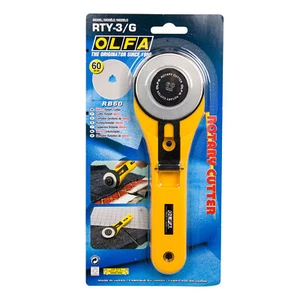 Olfa Rotary Cutter RTY-3/G 60 lame rotonde cutter 448.478 economico - Foto 1 di 1