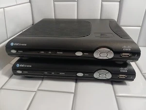 Cisco ISB7005 AT&T U-Verse TV Receiver Box Set Of 2 ~ Boxes Only - Picture 1 of 5