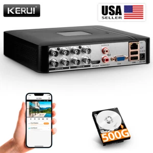 4/8 Channel Security DVR Recorder w/ 500G HDD Home Surveillance Camera System US - Picture 1 of 11
