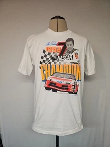 Vintage NASCAR Alan Kulwicki 1992 Champion Winston Cup Mens Large T-Shirt  - Picture 1 of 13
