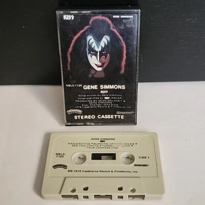 Gene Simmons - Gene Simmons / Kiss (Cassette, 1988, PolyGram) - Rare, Free Ship! - Image 1 of 4