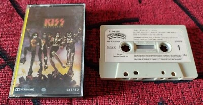 KISS ** Destroyer ** ORIGINAL 1976 SPAIN CASSETTE NO LP - Image 1 of 3