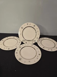 Fine Arts Fine China Romance of the Stars 6" Bread & Butter USA Platinum Vintage - Picture 1 of 12