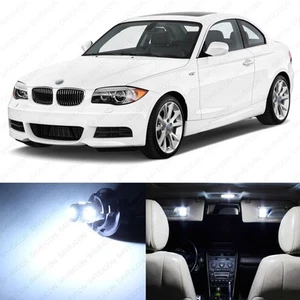Paquete de 13 luces interiores LED blancas para BMW 128i 135i 2008-2013 1M + HERRAMIENTA - Imagen 1 de 8