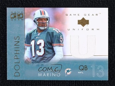 2001 Upper Deck Game Gear Uniforms Dan Marino #DM-U HOF - Image 1 of 3