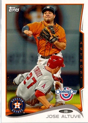 2014 Topps Opening Day #98 Jose Altuve - Image 1 of 2