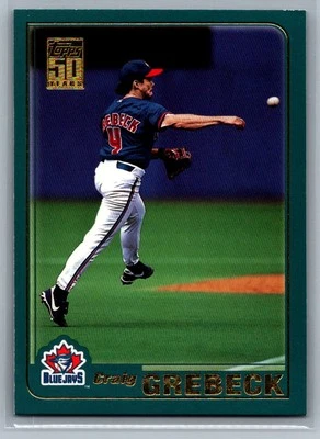 2001 Topps #501 Craig Grebeck - Image 1 of 2