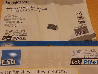 ESU 54685 LokPilot micro Decoder V4.0, OVP mit Anleitung, siehe Bilder - Bild 1 von 3