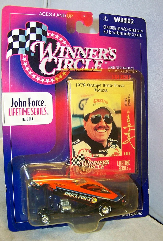 1998 Winner's Circle Lifetime Series 1978 Orange Brute John Force Monza