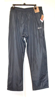 Nuevo con etiquetas Pantalones de Correr de Entrenamiento Reebok Deportivos Grises para Hombres 2XL Malla Forrados Cremalleras en el Dobladillo Foto 1 de 4