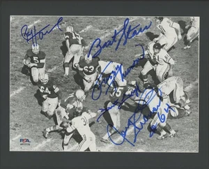BART STARR - Hornung - Kramer - Gregg Thurston signed Photo | Autogramm PSA/DNA - Bild 1 von 1
