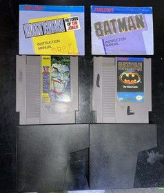 Batman & Return of the Joker para NES Aut&eacute;ntico Nintendo Limpio/Probado 