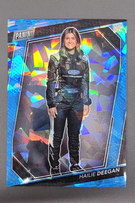 2023 Panini The National Hailie Deegan Blue Ice Prizm /149 #69 - Image 1 of 2