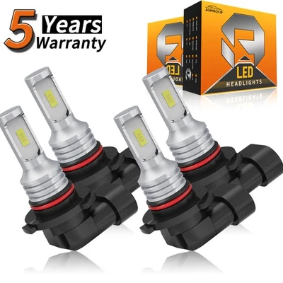 Kit de 4 faros LED bombillas haz alto bajo blanco frío para Lexus ES300 1992-1996 Foto 1 de 4