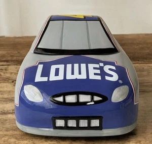 NASCAR Jimmie Johnson Race Car Ceramic Cookie Jar Lowe's 48 Driver Collection - Picture 1 of 11