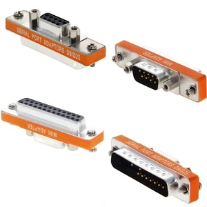 1x New DB25 To DB9 Adapter Male To Female M/F Serial At Modem Mini Adapter - Picture 1 of 15