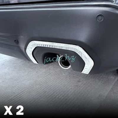 Acessórios elegantes para acabamentos de para-choque traseiro cromado para Subaru Forester SL 2025 2026 - Imagem 1 de 4