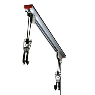 Rail Mount Bike and Ladder Lift for Your Garage or Workshop Holds up to 75 Po... - Image 1 of 4
