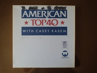 American Top 40 Sept 17, 1983. Vintage Rock Radio Show. M/C Casey Kasem 4 LP set Foto 1 de 4