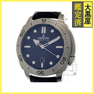 AUSWAHL Herren Automatik Anonimo Nautiro AM-1001.01.001.A01 schwarzes Zifferblatt SS - Bild 1 von 15