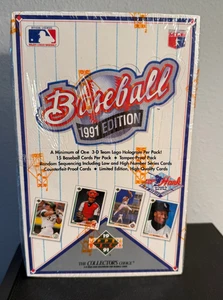 1991 Upper Deck Baseball High Series Factory Sealed Box. 36 Packs. Chipper Jones - Picture 1 of 6