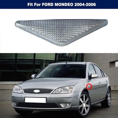 Indicador de luz de señal de giro para guardabarros de 1 pieza para Ford Mondeo 2004-2006 Foto 1 de 4