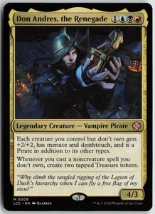 Don Andres, the Renegade regular M Commander: The Lost Caverns of Ixalan 6 Near - Picture 1 of 1