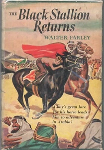 BLACK STALLION RETURNS by WALTER FARLEY Random House 1945 17th Hardcover - Picture 1 of 7