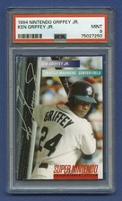 1994 KEN GRIFFEY JR. NINTENDO PSA 9 MINT HOF SEATTLE MARINERS GORGEOUS COLOR RZC
