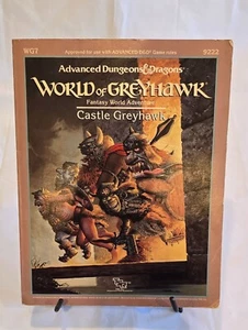 1e WG7 Castle Greyhawk Advanced Dungeons Dragons AD&D 1st Edition - Bild 1 von 5