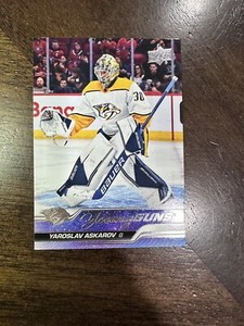 2023-24 Upper Deck Series 1 #204 Yaroslav Askarov Young Guns
