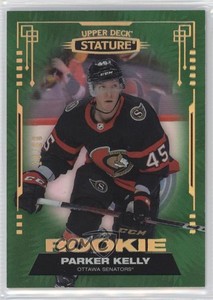 2021 Upper Deck Stature Rookies Green Photo Variant /66 Parker Kelly Rookie RC