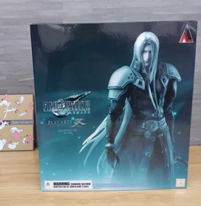FINAL FANTASY VII Action Figure Remake Play Arts KAI SEPHIROTH Square Enix JAPAN - Picture 1 of 18