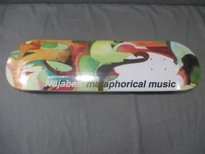 NUJABES MÚSICA METAFÓRICA TABLA DE SKATE Hyde Out Productions NUEVO Sellado - Imagen 1 de 7