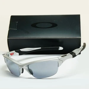 Oakley Sonnenbrille Half Jacket 2.0 (A) Silver Slate Iridium Wrap OO 9153 02 62mm - Bild 1 von 12