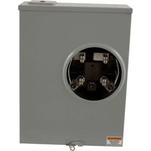 Square D Ringless Electrical Meter Socket 200-Amp 1-Phase Underground only - Picture 1 of 7