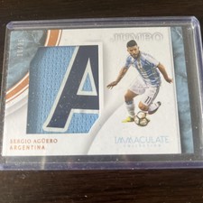 Panini Immaculate2017 Aguero Patch