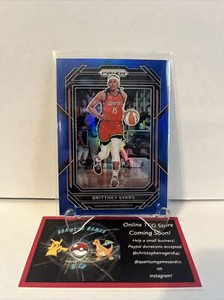 #’d /175 2023 WNBA Prizm Brittney Sykes Blue Prizm Washington Mystics