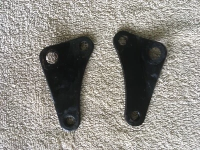 Yamaha SR 500 1981 soportes de motor delanteros. Foto 1 de 2