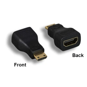 Kentek HDMI Female to Mini HDMI Type C Male Adapter Gold-Plated Connector Change - Picture 1 of 1