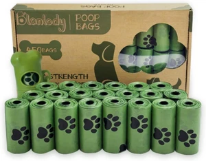 Bolsas Para Excrementos De Perro, 450 Unidades Verde Bolsas, Extra Grueso,Fuerte - Imagen 1 de 12