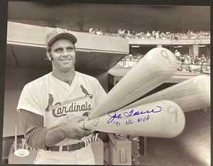 Joe Torre Signed Photo 11x14 Cardinals HOF Autograph 1971 NL MVP Inscription JSA - Picture 1 of 3