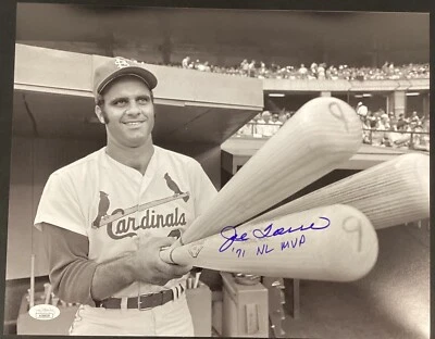 Joe Torre Signed Photo 11x14 Cardinals HOF Autograph 1971 NL MVP Inscription JSA - Image 1 of 3