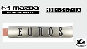 Mazda OEM N001-51-711A Miata Eunos Roadster NA NA6CE NA8C Rear Emblem Badge - Picture 1 of 6