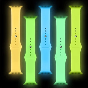Apple Watch Strap Glow in the Dark Series 6 5 4 3 2 1 SE 38 40 42 44 MM - Picture 1 of 3